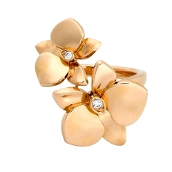 Кольцо "Орхидея" с бриллиантами