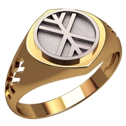 Перстень с символом богини Живы