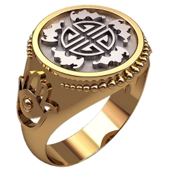 Перстень "Символ пяти благ"