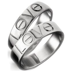 Обручальные кольца "Love"