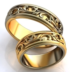 Обручальные кольца "Ирис"