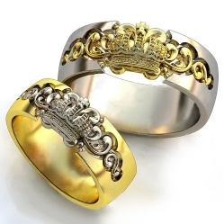 Обручальные кольца "Царская династия"