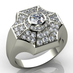 Перстень с бриллиантами