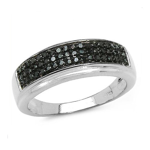 Кольцо с бриллиантами мужское - фото