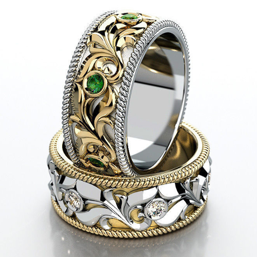 Обручальные кольца Дриада - фото